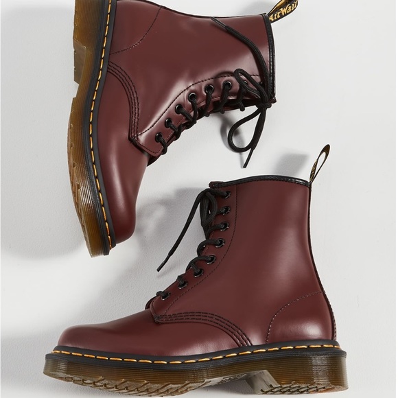 Dr. Martens 1460 W 8 Eye Boots - Picture 6 of 10